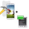 Pack Protector + Bateria Compatible para Galaxy S4 101195 pequeño