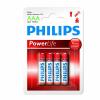 Philips pila alcalina LR03 AAA PACK-4 130283 pequeño