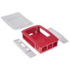 Raspberry Carcasa oficial para Raspberry Pi Frambuesa 63532 pequeño