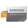 Samsung MicroSDXC EVO 2017 128GB Clase 10 Adaptador 116244 pequeño