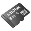 SanDisk MicroSDHC 8GB Class 4 + Adaptador 92771 pequeño