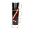 SET 3 TAZAS CERAMICA APILABLES KYLO SABLE STAR WARS EP7 109815 pequeño