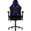 Aerocool SILLA GAMER PRO THUNDERX3 TGC31BB COLOR NEGRO/AZUL ASIENTO RECLINABLE 90-180º REPOSA BRAZOS AJUSTABLES ACABADO EN PIEL base DE M 110107 pequeño