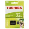 Toshiba MicroSDHC M102 32GB Clase 4 + Adaptador SD 92779 pequeño