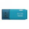 Toshiba Transmemory Hayabusa 8GB USB 2.0 Aqua - Llave/Memoria 2054 pequeño