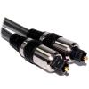 Toslink Digital Optical Audio HQ Cable 2m - Cable Óptico 69002 pequeño