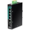 TrendNet TI-PG541i Switch DIN-Rail Gigabit Industrial 6 Puertos 106411 pequeño