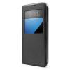 Unotec Funda Flip-S Negra para Galaxy S7 Edge 104938 pequeño
