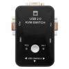 Unotec Switch KVM Para 2X PC VGA/USB 123102 pequeño
