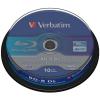 Verbatim Blu-Ray Disc Doble Capa 50GB 6x Bobina 10 unds 80088 pequeño