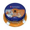 Verbatim DVD-R Wide Inkjet Printable ID Brand 4.7GB 16x Pack 25 - DVD-R 109042 pequeño