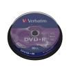 VERBATIM DVD-R 4.7GB 16x Tubo 10 unidades 114464 pequeño