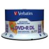 Verbatim DVD+R DL Doble Capa 8x Printable Tarrina 50 Unds 118502 pequeño