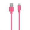 X-One CPL1000F Cable Lightning plano Fucsia 124054 pequeño