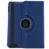 X-One Funda Piel Rotacion iPad 2/3/4 Azul 124684 pequeño