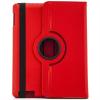 X-One Funda Piel Rotacion iPad 2/3/4 Rojo 124686 pequeño