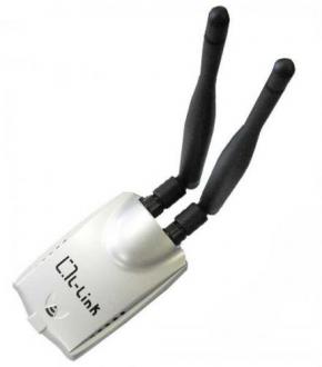  ADAP WIRELESS 2W L-link 54MB USB + 2ANT 7DBI (REALTEK 8187L) 36666 grande