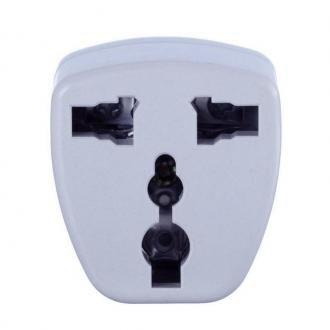  Adaptador de Enchufe UK a Europeo Blanco 66821 grande