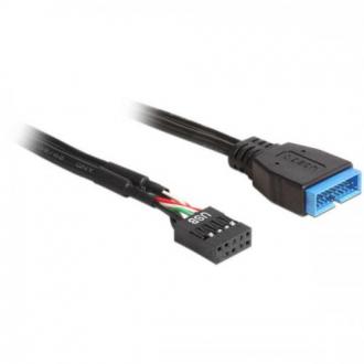  DELOCK Cable USB 2.0 hembra > USB 3.0 macho 113477 grande