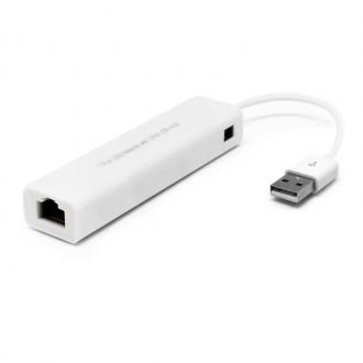  Adaptador USB a Ethernet con HUB 3x USB 90155 grande