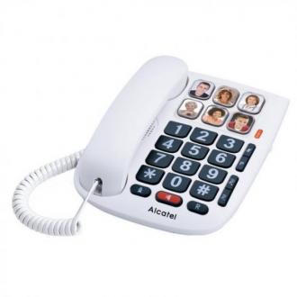  Alcatel TMAX10 Teléfono de Mesa Comfort Blanco 121050 grande