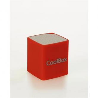  imagen de CoolBox Cube Mini 1.0 2W Rojo - Altavoz 110328