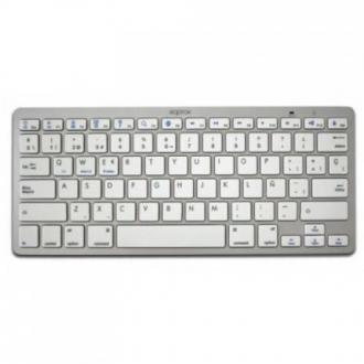  imagen de Approx! APPKBBT02S Teclado Bluetooth 3.0 Blanco 63104