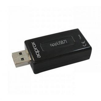  imagen de TARJETA DE SONIDO APPROX USB 7.1 APPUSB71 + VOLUMEN 66405