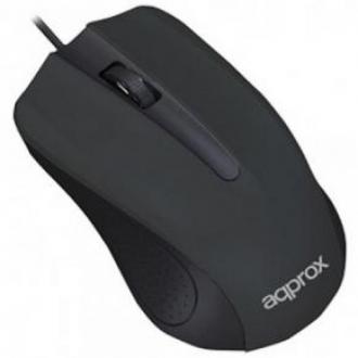  imagen de Approx Optical Mouse USB Negro 9215