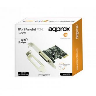  Approx! APPPCIE1P Tarj.Cont. 1 Paralel PCI-E LP&HP 88598 grande