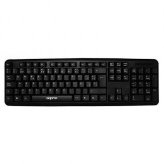  TECLADO STANDARD APPROX APPKBECO USB 2.0 COLOR NEGRO 119666 grande