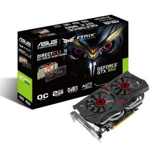  imagen de Asus GF STRIX-GTX960-DC2OC-2GD5 CTLR 2GB GDDR5 1253MHZ HDMI DVI DPX3 IN 87802