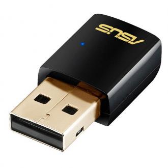  Asus USB-AC51 AC600 WRLS USB 2.0 WLAN ADAPTER 802.11AC IN 90524 grande