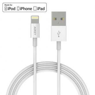  Aukey Cable Lightning MFI para iPhone/iPad/iPod 1m 73394 grande
