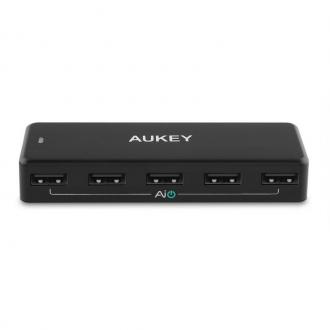  Aukey CC-C1 Cargador de Coche + HUB 5 Puertos USB 70268 grande