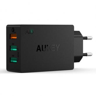  Aukey PA-T14 Cargador Quick Charge 3 Puertos USB 70230 grande