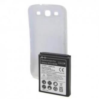  Batería Alta Capacidad 4300mA + Tapa Blanca para Galaxy S3 - Accesorio 26130 grande