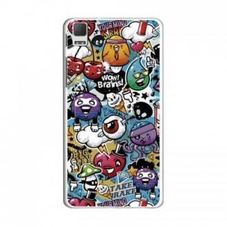  BeCool Funda Grafiti para Bq Aquaris E5 4G 71372 grande