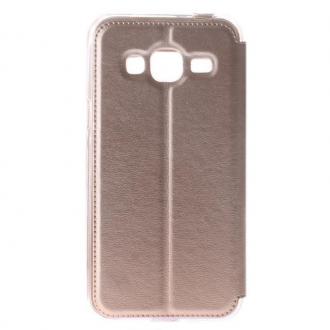  Becool Funda Libro View Cover Dorada Para Galaxy J3 107121 grande