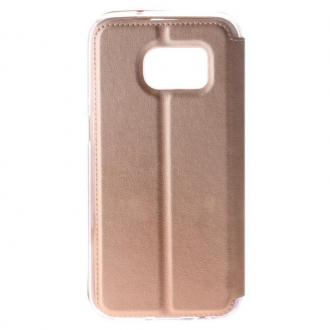  Becool Funda Libro View Cover Dorada Para Galaxy S7 107136 grande