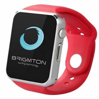  Brigmton BWATCH-BT4 2G Smartwatch Rojo 125520 grande