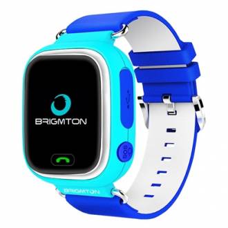  Brigmton BWATCH-KIDS SmartWatch GPS Azul 128606 grande