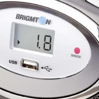  Brigmton W-410 Radio CD+USB Gris 76694 grande