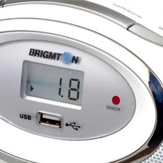  Brigmton W-410 Radio CD+USB Blanco 76702 grande