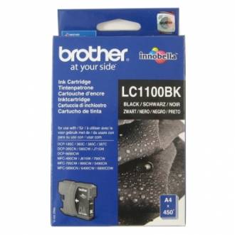  imagen de Brother LC1100BK cartucho tinta negro 125681