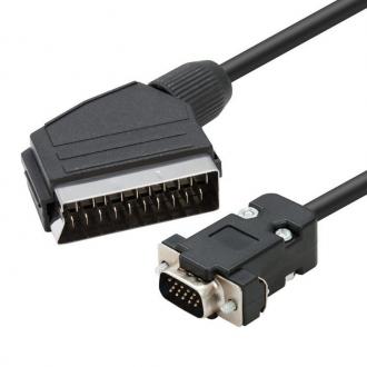  Cable Euroconector a VGA 2m (hd15-m/scart-m) 69108 grande
