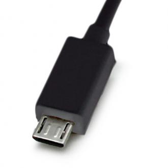  Cable Helicoidal USB a Micro USB Negro 91223 grande