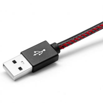  Cable Micro USB style Cuero Negro 91255 grande