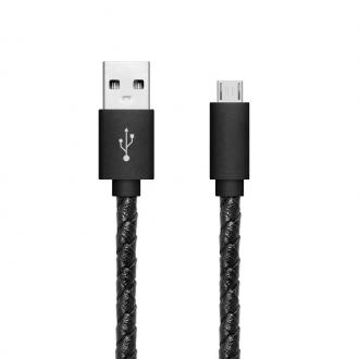  imagen de Cable Micro USB style Trenzado Negro 91271