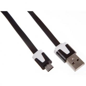  imagen de CABLE PLANO INNOBO MICRO USB B - USB NEGRO 109244